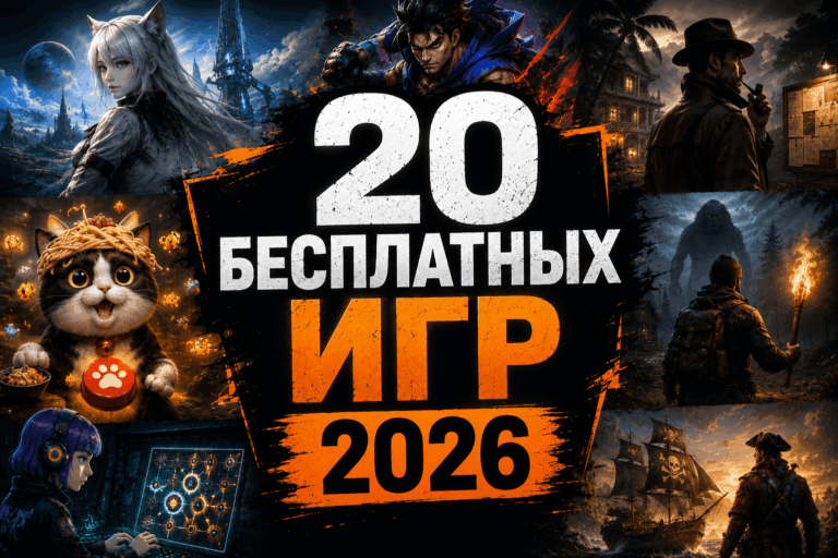 20 лучших бесплатных игр 2026 года