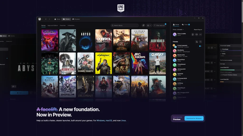 Как скачать новый Epic Games Launcher