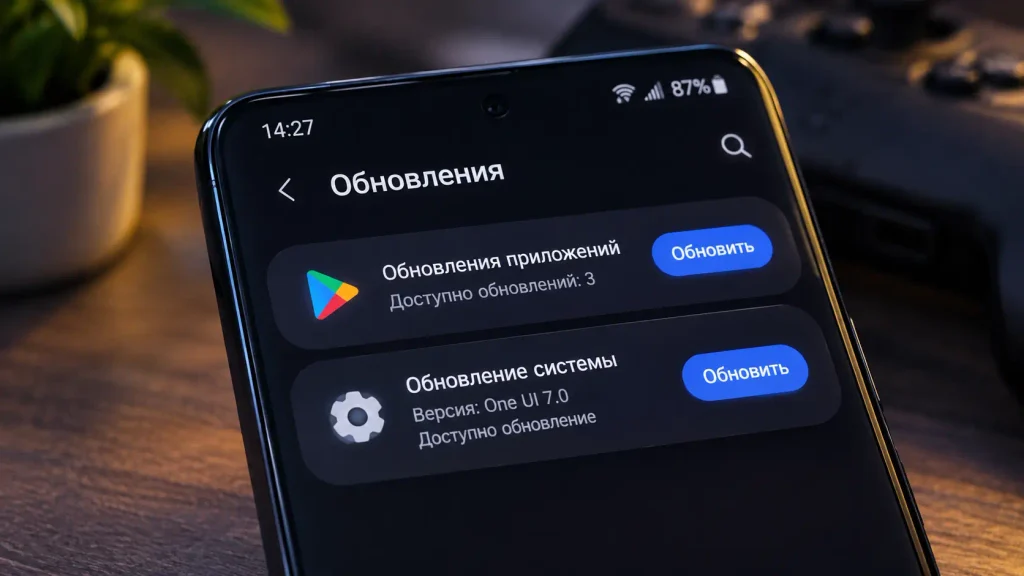 обновление приложений